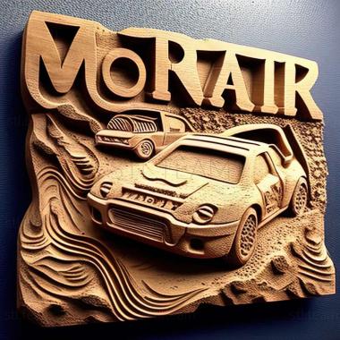 3D model Colin McRae Rally game (STL)